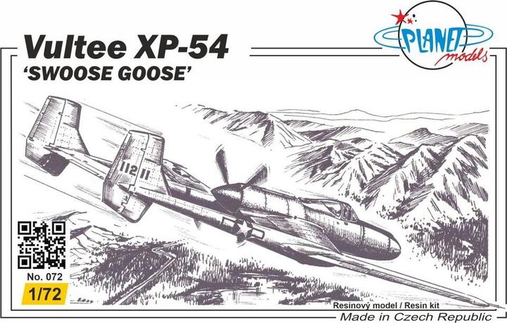 Actual product image Planet Models Vultee XP-54 "Swoose Goose "