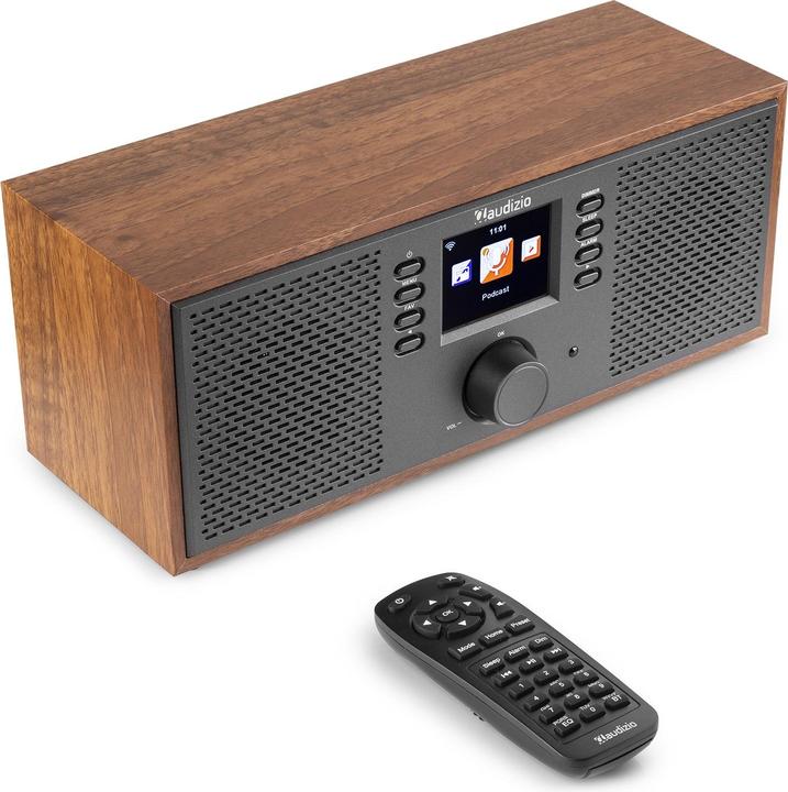 Immagine prodotto Audizio Internet Radio Rimini aspetto legno (Web radio, Bluetooth)