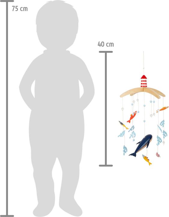 Actual product image small foot Mobile Great Ocean