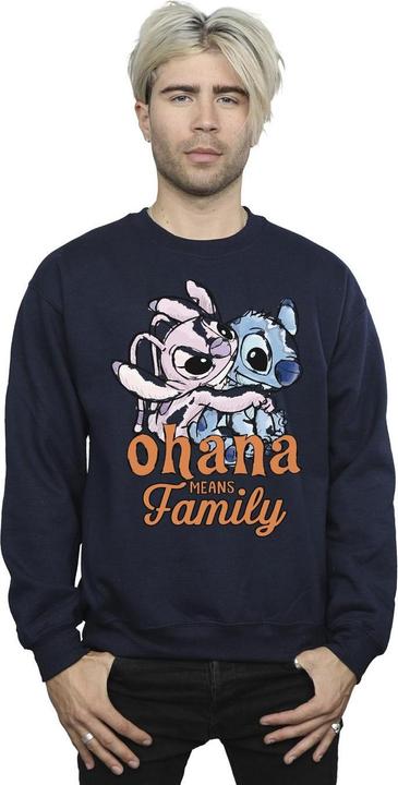 Produktbild Disney Lilo And Stitch Ohana Angel Hug Sweatshirt (XL)