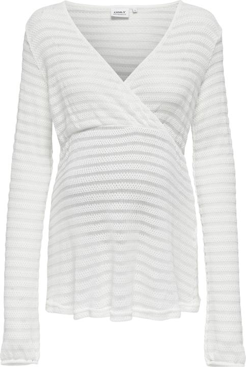 Only Maternity Normal geschnitten V-Ausschnitt Top Top (M)