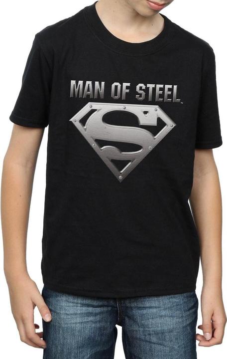 Produktbild Superman Man Of Steel Shield TShirt Jungen (140, 146)