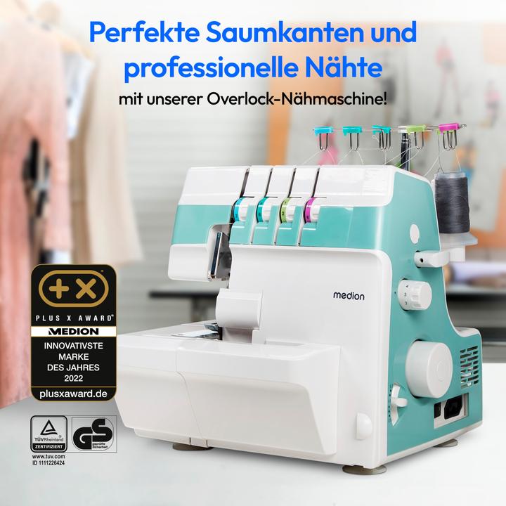Produktbild Medion Nähmaschine Life Overlock SO90
