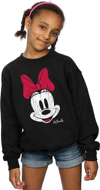 Image du produit Disney Filles Minnie Mouse Face Cotton Sweat-shirt (116)