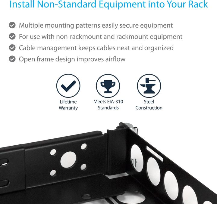 Produktbild StarTech Universal Server Rack Rails