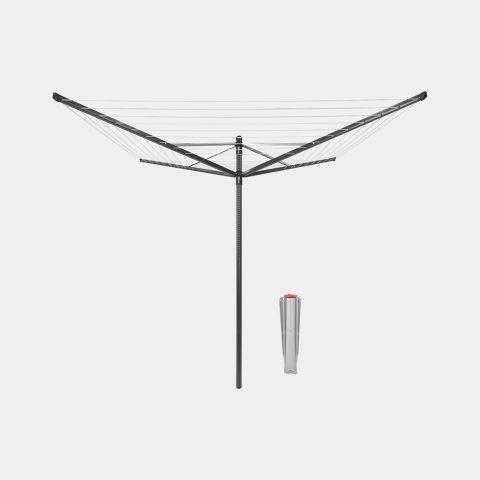 Actual product image Brabantia Lift-O-Matic 50 M - 45 mm tube with metal floor anchor (50 m)