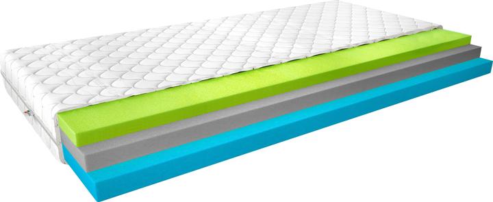 Image du produit ELTAP Simona Medicott Silver (80 x 200 cm, Noyau de printemps, Noyau de mousse)