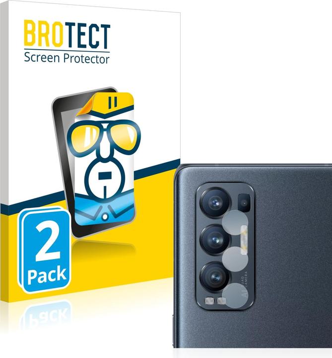 Actual product image BROTECT Screen Protector Clear (2 Piece, Oppo Find X3 Neo)