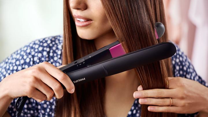 Actual product image Philips StraightCare Essential Straightening tongs ThermoProtect BHS375 / 00 (Straightening iron)