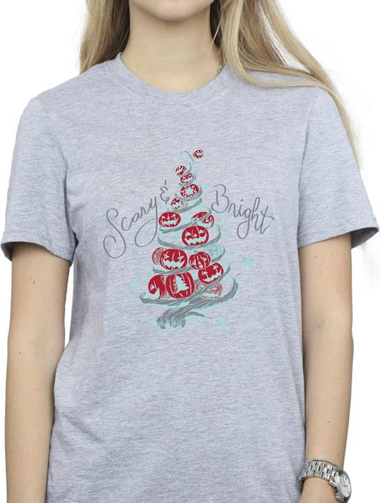 Immagine prodotto Disney The Nightmare Before Christmas Scary & Bright Maglietta Ampia Donna (4XL)