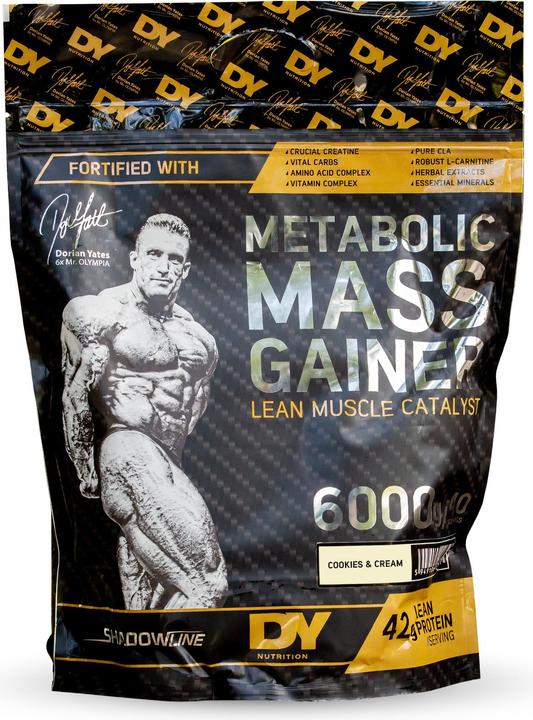 Actual product image DY Nutrition Metabolic Mass (Cookies & Cream, 1 pcs., 6000 g)