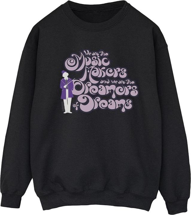 Produktbild Willy Wonka & the Chocolate Factory Dreamers Text Sweatshirt (XXL)
