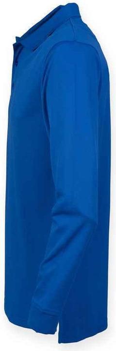 Actual product image Henbury Adults Unisex Long Sleeve Coolplus Piqu Polo Shirt (S)