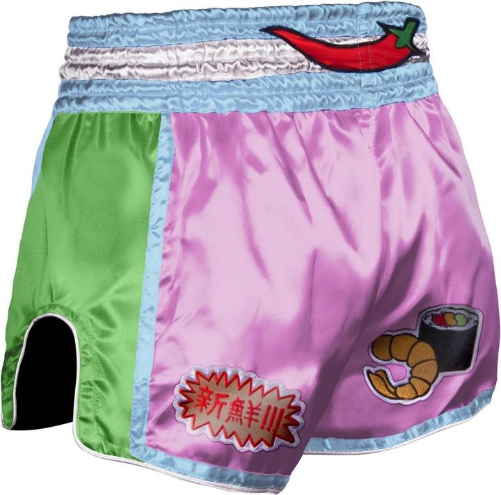 Actual product image 8Weapons 8 WEAPONS Muay Thai Shorts - Yummy green S (S)