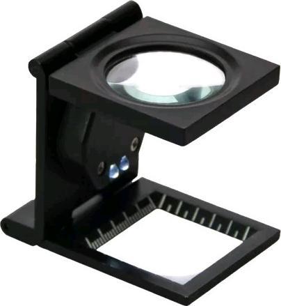 Safe Precision thread counter with lighting