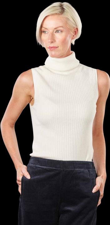 Immagine prodotto Marc O'Polo Sleeveless Pullover Turtle Neck Creamy White (XL)