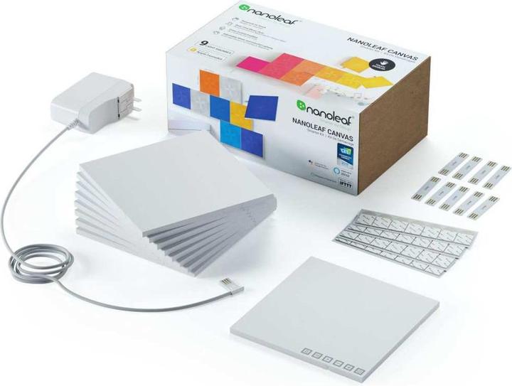 Nanoleaf Canvas Smarter Kit (9 Panels) (900 lm)