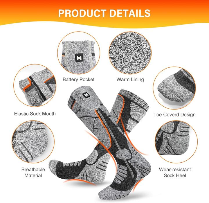 Produktbild Mrawarm Heizsocken (39 - 45)