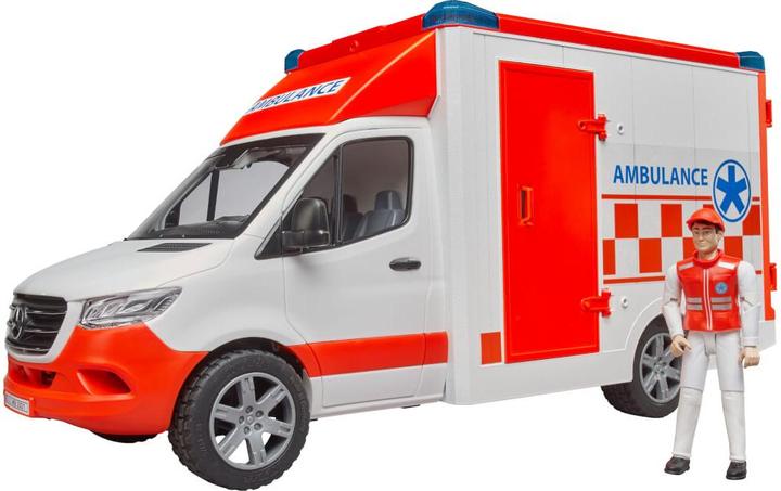 Bruder MB Sprinter Ambulanz mit Fahrer