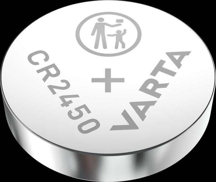 Actual product image Varta Battery Button cell CR2450 3V 570mAh Lithium 4pcs. (4 pcs., CR2450, 570 mAh)