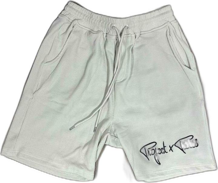 Actual product image Project X Paris short waffe ogo embroidery signature (L)