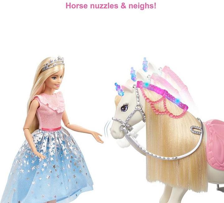 Produktbild Barbie Princess Adventure - Prance & Schimmerpferd