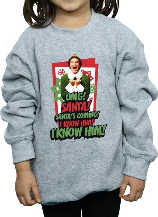 Image du produit Elf - Sweat OMG SANTA - Fille (128)