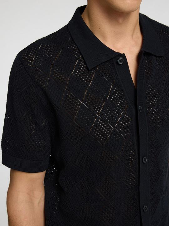 Immagine prodotto Selected Homme Kurzarm Polohemd aus Strick (L)