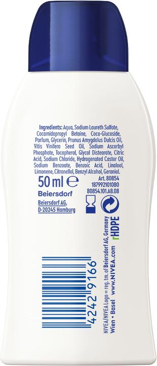 Actual product image NIVEA Soft Cream Shower Gel (50 ml)