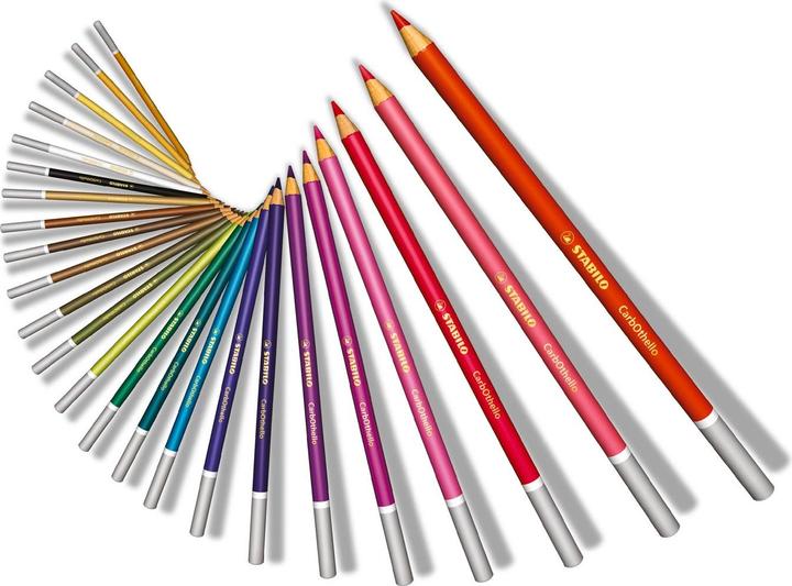 Actual product image STABILO CarbOthello Pastel Crayon (Multicoloured, 48 x)