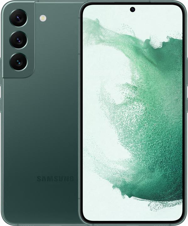 Samsung Galaxy S22 (128 GB, Green, 6.10", Dual SIM, 50 Mpx, 5G)
