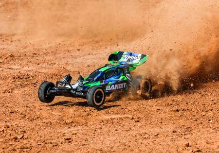 Produktbild Traxxas BUGGY BANDIT HD 1:10 2WD EP RTR GREEN w/USB-C Charger & Battery (RTR Ready-to-Run)