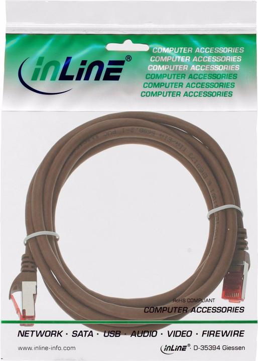 Produktbild InLine Patchkabel (S/FTP, CAT6, 3 m)
