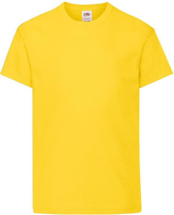Actual product image Fruit of the Loom Childrens/Kids Original T-Shirt (152, 158)