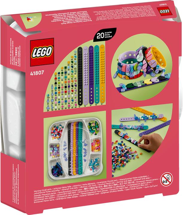 Actual product image LEGO Bracelet Design Creative Set (41807, LEGO Dots)