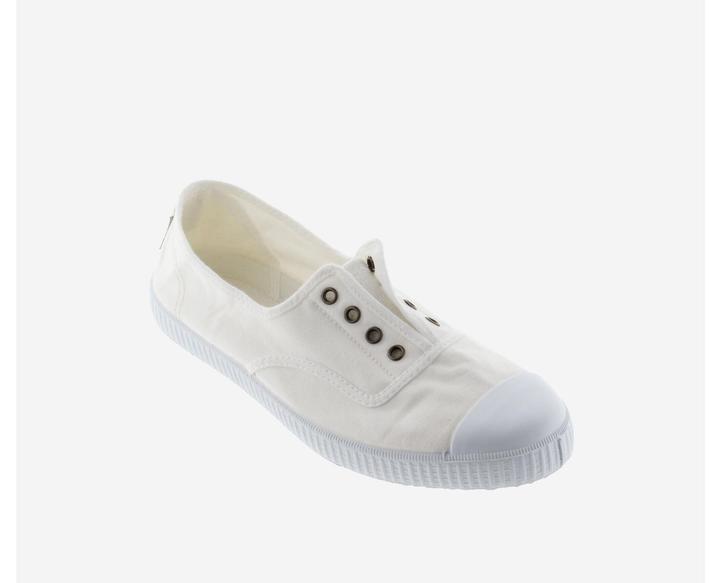 Actual product image Victoria 's lace-up trainers 1915 anglaise toile lavée (41)