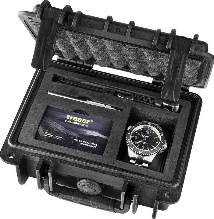 Image du produit Traser H3 110329 P67 Diver automatique T100 Grey Special Set 46mm 50ATM (46 mm)