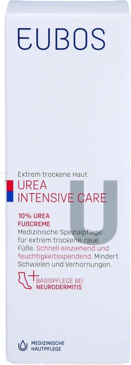 Produktbild Eubos Trockene Haut Urea 10% Fusscreme, 100 ml Creme (Fussbad, 100 ml)