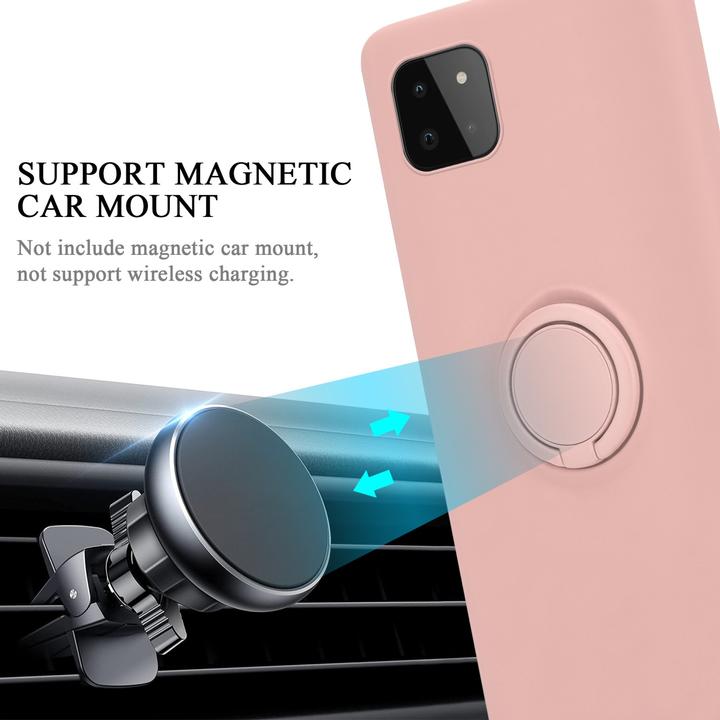 Produktbild Cadorabo TPU Liquid Ring Silicone Case Hülle (Samsung Galaxy A22 5G)