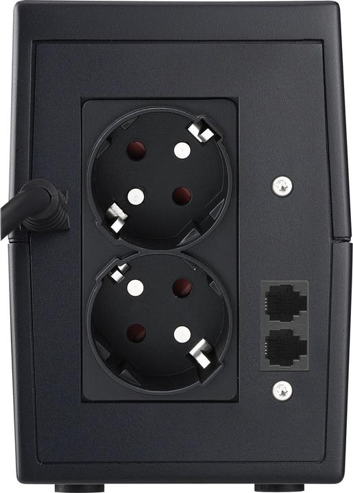 Actual product image Powerwalker VI 850 SH Schuko 850VA / 480W Line-Interactive UPS Tower AVR HID (850 VA, 480 W, Line-interactive UPS)