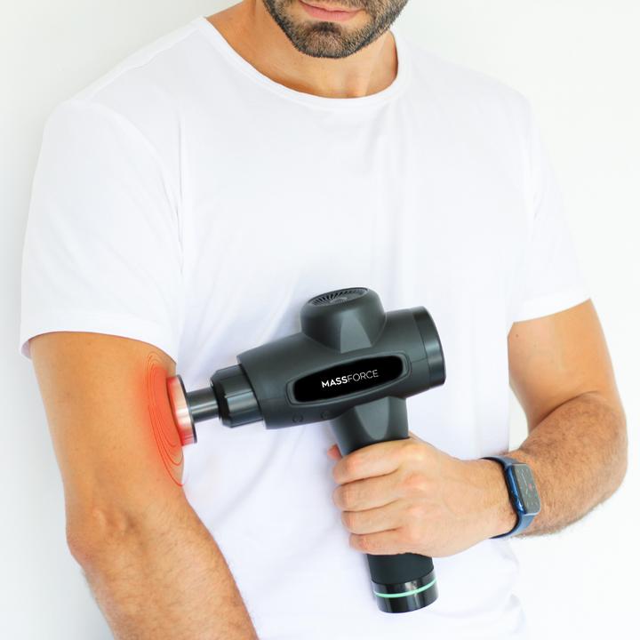 Actual product image Massforce Massage Gun Heat