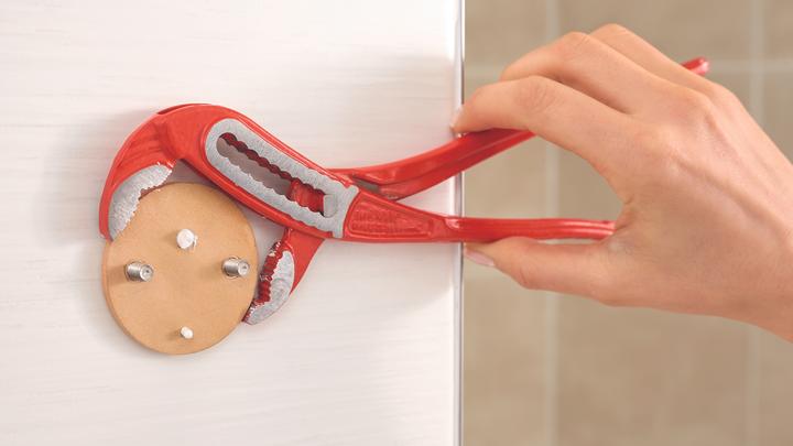 Immagine prodotto tesa Maniglia da bagno DRAAD con soluzione adesiva senza foratura