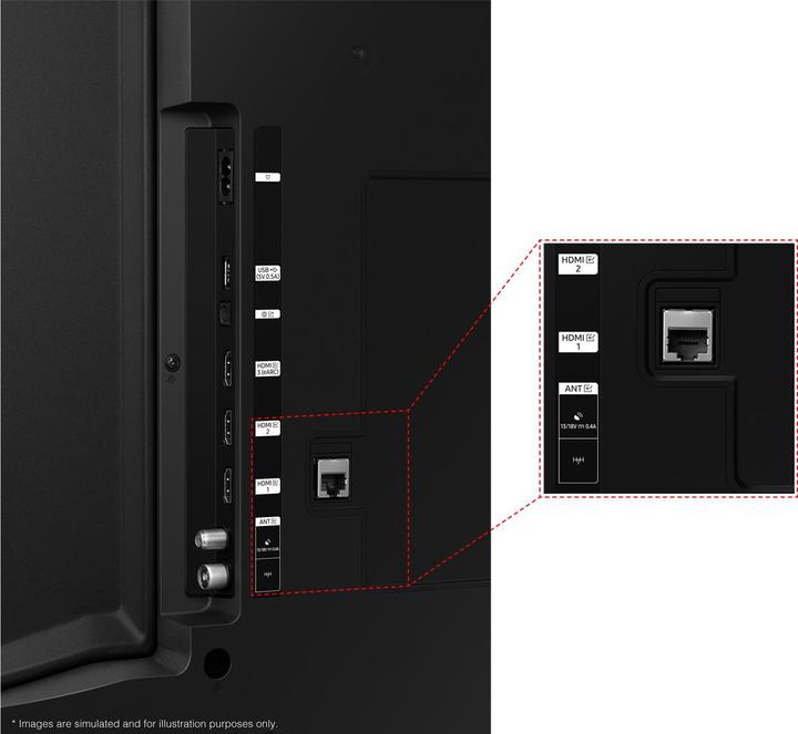Produktbild Samsung UE43CU7170U (43", CU7170, LED, 4K, 2023)
