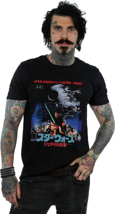 Immagine prodotto Star Wars Katakana Return Of The Jedi Poster Maglietta Uomo (XL)