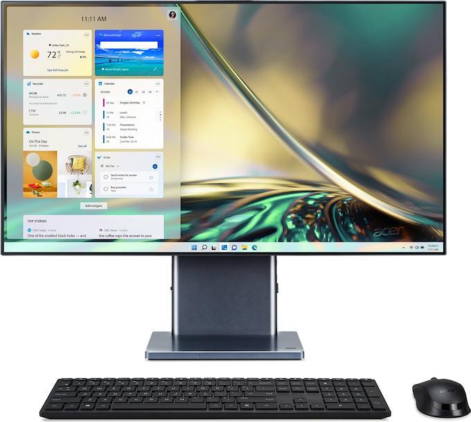 Immagine prodotto Acer Aspire S S27-1755 Intel Core? i7 68,6 cm (27') 2560 x 1440 Pixel 16 GB DDR4-SDRAM 512 GB SSD P (Intel Core i7-1260P, 16 GB, 512 GB, Grafica Intel Iris)