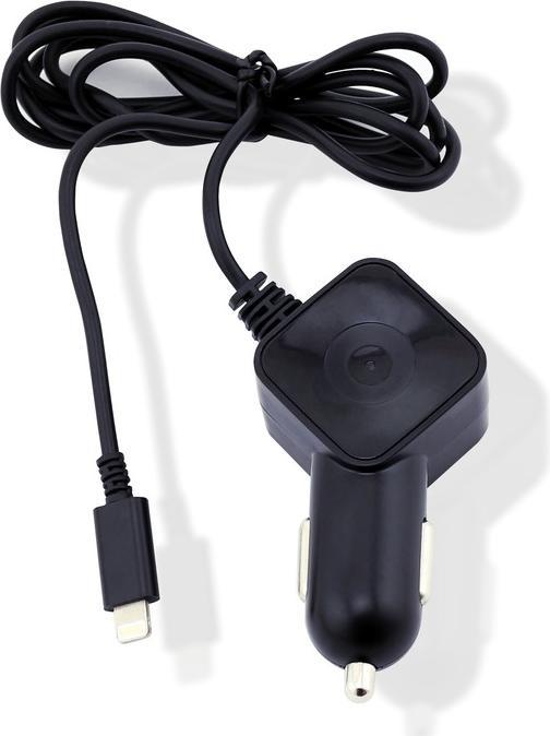 Actual product image Muvit CHARGEUR VOITURE 2.4A LIGHTNING 1.2M NOIR