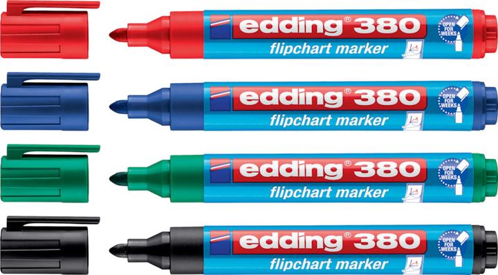 Image du produit Edding Tableau à feuilles mobiles Marqueur 380 (Vert, 1.50 mm, 1 x)