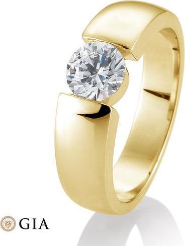 Immagine prodotto Breuning Tensione dell'anello 0,80-1,50 ct. (50, Oro 750/18 K)
