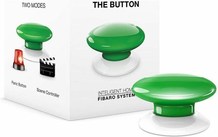 Actual product image Fibaro The Button green