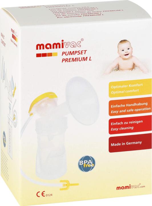 Produktbild Kimetec Mamivac Pumpset Premium L, 1 St